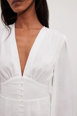 Button Front Detail Mini Dress 17 Button Front Detail Mini Dress -Na-Kd nakd button front detail mini dress 1017 002214 0001 8336