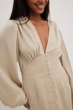 Button Front Detail Mini Dress 21 Button Front Detail Mini Dress -Na-Kd nakd button front detail mini dress 1017 002214 0668 7709