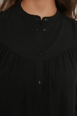 NA-KD Buttoned Round Neck Flounce Mini Dress 11 NA-KD Buttoned Round Neck Flounce Mini Dress -Na-Kd nakd buttoned round neck flounce mini dress 1100 003389 0002 05g