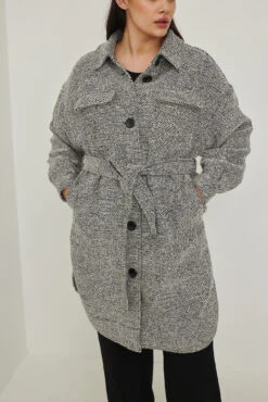 NA-KD Recycled Chest Pocket Long Overshirt -Na-Kd nakd chest pocket long overshirt 1100 005343 00418791