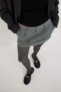 Chunky Chain Detailed Loafers -Na-Kd nakd chunky chain detailed loafers 1055 001395 0002 14074