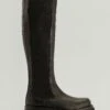 Chunky Leather Profile Shaft Boots -Na-Kd nakd chunky leather profile shaft boots 1055 001111 0002 01l