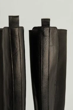 Chunky Leather Profile Shaft Boots -Na-Kd nakd chunky leather profile shaft boots 1055 001111 0002 04l