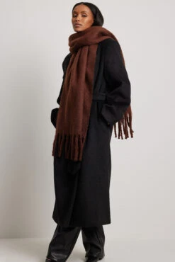 NA-KD Classic Belted Coat -Na-Kd nakd classic belted coat 1100 006672 0002 2103 01c