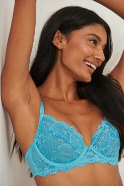 Classic Unlined Lace Wire Bra 37 Classic Unlined Lace Wire Bra -Na-Kd nakd classic unlined lace wire bra 1013 000861 0003 01a 2