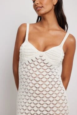 NA-KD Crochet Knitted Maxi Dress -Na-Kd nakd crochet knitted maxi dress 1100 006122 0260 9759