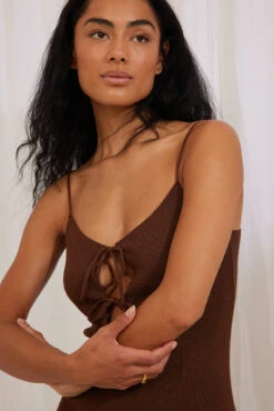 Cut Out Detail Knitted Midi Dress -Na-Kd nakd cut out detail knitted midi dress 1767 000038 0017 02