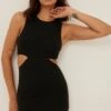Cut Out Detail Mini Dress 2 Cut Out Detail Mini Dress -Na-Kd nakd cut out detail mini dress 1017 001046 0002 0589