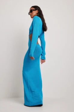 Cut Out Knitted Maxi Dress -Na-Kd nakd cut out knitted maxi dress 1018 009194 0003 1667 copy