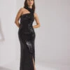 Cut Out Sequin Maxi Dress -Na-Kd nakd cut out sequin maxi dress 1723 000072 0002 48012