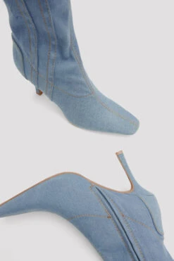 Denim Overknee Boots -Na-Kd nakd denim overknee boots 1055 001256 0417 21906 1