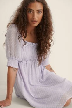 Dobby Mini Dress -Na-Kd nakd dobby mini dress 1100 004542 0368 01g