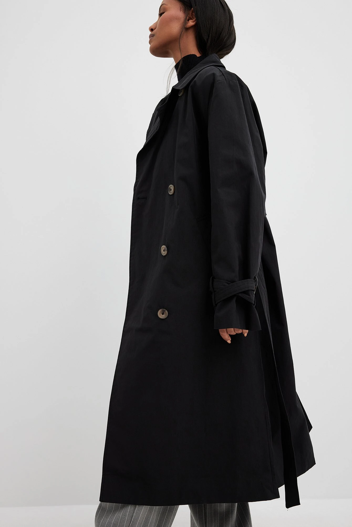 NA-KD Double Buttoned Trenchcoat 6 NA-KD Double Buttoned Trenchcoat - Image 4
