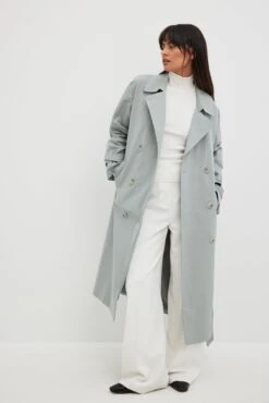 NA-KD Double Buttoned Trenchcoat 35 NA-KD Double Buttoned Trenchcoat -Na-Kd nakd double buttoned trenchcoat 1018 010147 0008 5705