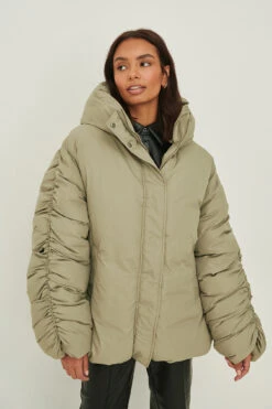 Drawstring Detail Oversized Jacket 14 Drawstring Detail Oversized Jacket -Na-Kd nakd drawstring detail oversized jacket 1100 005559 003172274 2