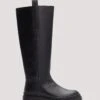 Dull Surface High Shaft Boots -Na-Kd nakd dull surface high shaft boots 1711 000120 0002 1255 1