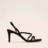 Faux Suede Strappy Heels -Na-Kd nakd faux suede strappy heels 1055 000995 0002 01m