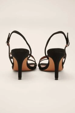 Faux Suede Strappy Heels -Na-Kd nakd faux suede strappy heels 1055 000995 0002 04m