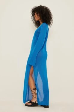 NA-KD Fine Knitted Collar Maxi Dress -Na-Kd nakd fine knitted collar maxi dress 1100 006010 0003 37258