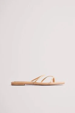 Fine Strappy Flat Slippers -Na-Kd nakd fine strappy flat slippers 1055 001398 0005 2420 copy 2