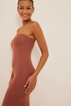 Fitted Midi Tube Dress -Na-Kd nakd fitted midi tube dress 1100 006170 0594 50753