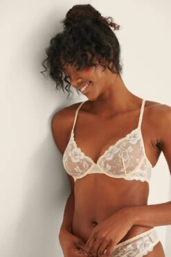 Flower Lace Underlined Bra 21 Flower Lace Underlined Bra -Na-Kd nakd flower lace underlined bra 1013 001036 0719 03a