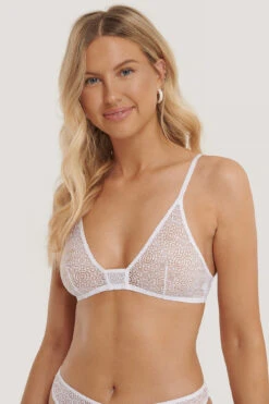 Lace Flower Structured Bra -Na-Kd nakd flower structured bra 1013 000669 0001 01a