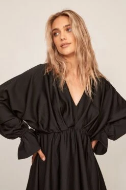 Flowy Mini LS Dress