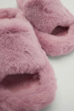 Fluffy Footbed Home Slippers -Na-Kd nakd fluffy footbed home slippers 1015 003651 0048 1221