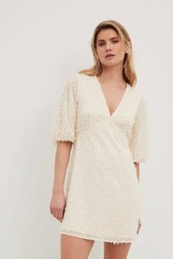 Fuzzy Material Mini Dress -Na-Kd nakd fuzzy material mini dress 1014 001514 0260 2871011