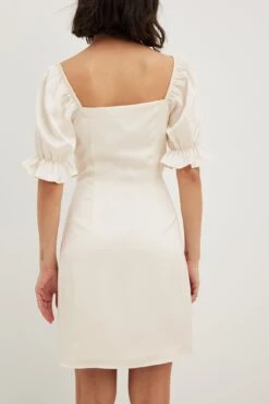 Gathered Chest Slit Mini Dress 9 Gathered Chest Slit Mini Dress -Na-Kd nakd gathered chest slit mini dress 1014 001589 0021 2515