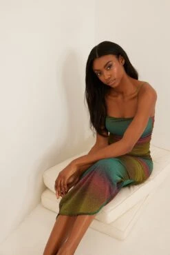 Gathered Lurex Maxi Dress -Na-Kd nakd gathered lurex maxi dress 1017 001445 0259 37583