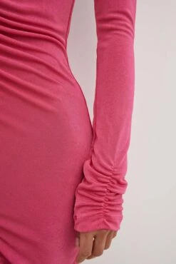 Gathered Mini Dress -Na-Kd nakd gathered mini dress 1687 000083 0270 12595