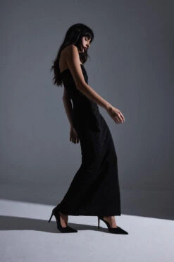 Glitter Knitted Maxi Tube Dress -Na-Kd nakd glitter knitted maxi tube dress 1100 006912 0002 2 edit 2