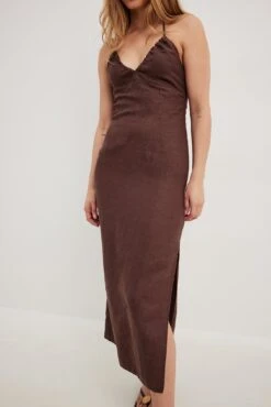 Halterneck Midi Dress -Na-Kd nakd halterneck midi dress 1018 006856 0017 37956 r