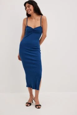 Heart Neckline Strap Midi Dress -Na-Kd nakd heart neckline strap midi dress 1018 010522 0018 14427