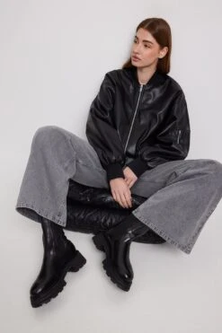 Heavy Profile Leather Chelsea Boots -Na-Kd nakd heavy profile leather chelsea boots 1055 001313 0002 39630