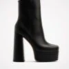 High Heel Plateau Boots -Na-Kd nakd high heel plateau boots 1055 001264 0002 effect 1