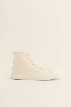 High Lace Up Trainers
