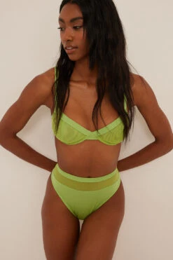 High Waist Mesh Detail Brief -Na-Kd nakd high waist mesh detail brief 1013 001140 1130 0297