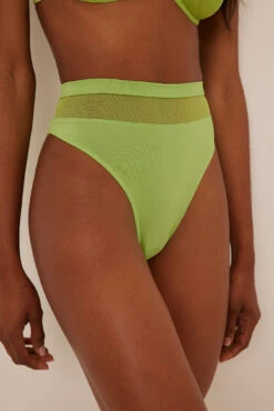 High Waist Mesh Detail Brief -Na-Kd nakd high waist mesh detail brief 1013 001140 1130 0306