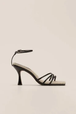 Jute Sole Strappy Heels