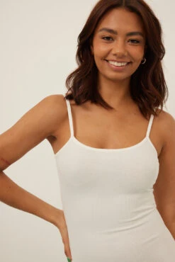 Knitted Thin Strap Mini Dress -Na-Kd nakd knitted thin strap mini dress 1634 000020 0001 04