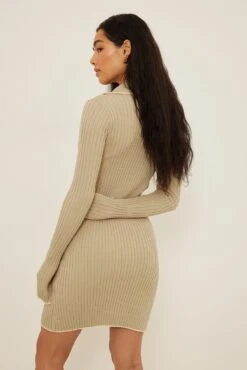 Knitted Collar Mini Dress -Na-Kd nakd knitted collar mini dress 1750 000000 0301 2834 2