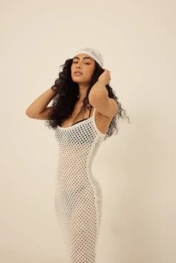 Knitted Midi Dress -Na-Kd nakd knitted midi dress 1760 000013 0001 4