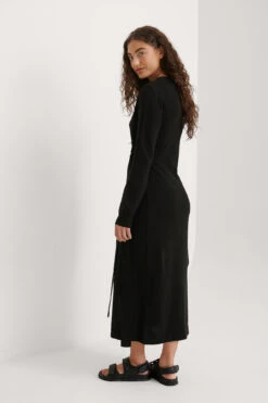Knitted Robe Dress -Na-Kd nakd knitted robe dress 1018 007079 0002 02d