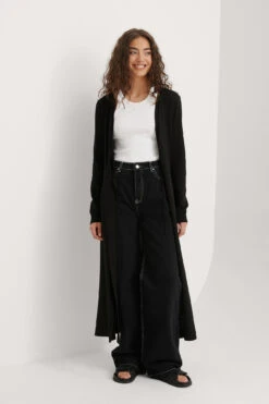 Knitted Robe Dress -Na-Kd nakd knitted robe dress 1018 007079 0002 03c