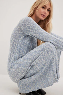 NA-KD Knitted Wide Rib Midi Dress -Na-Kd nakd knitted wide rib midi dress 1100 007006 0047 16223 1