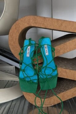 Knotted Ankle Strap Stilettos -Na-Kd nakd knotted ankle strap stilettos 1055 001178 0010 1