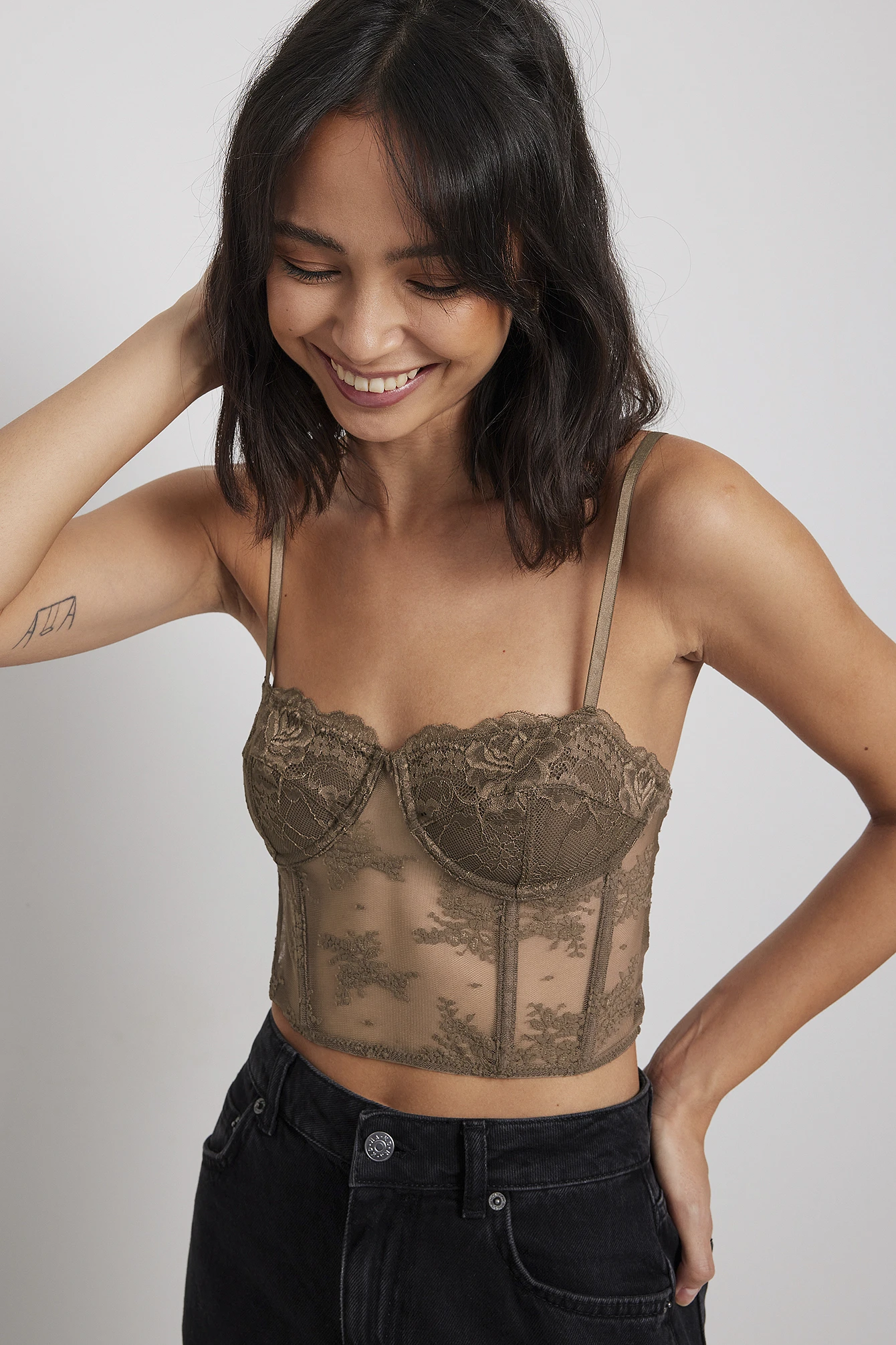 Lace Bralette Top 3 Lace Bralette Top